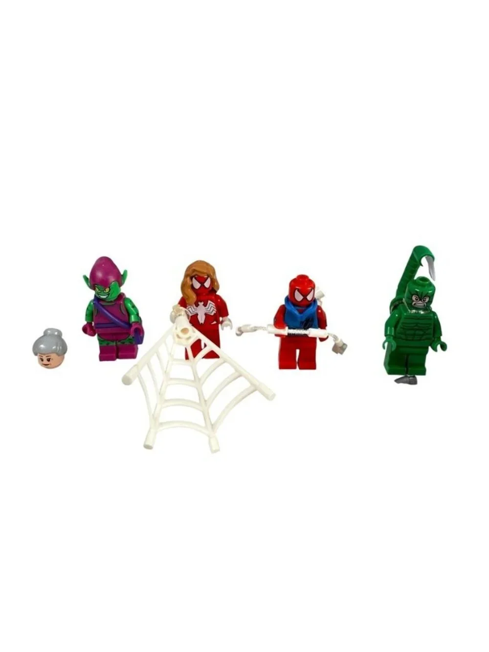 LEGO Marvel Spider-Man Web Warriors Ultimate Bridge Battle 76057 Incomplete READ
